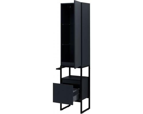 Allen Brau Priority Шкаф-пенал 40x31,5x180h см, цвет: антрацит матовый 1.31005.AM Allen Brau Priority Шкаф-пенал 40x31,5x180h см, цвет: антрацит матовый 1.31005.AM