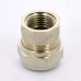 Муфта обжим-В никелированная UNI-FITT 20х1/2"