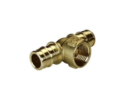 Тройник PE-X лат радиал Дн16х1/2"х16 ВР Giacomini GX154Y033