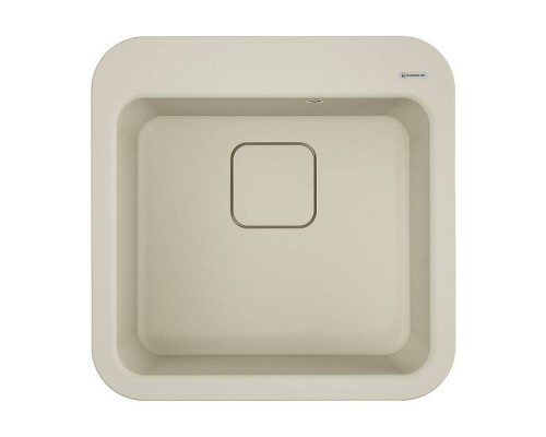 Omoikiri Tasogare 51-PA Кухонная мойка Artgranit 51x51 см, цвет: пастила 4993738