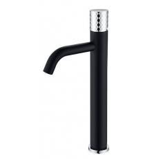 Boheme Stick Смеситель для раковины низкий, цвет: Black Diamond Chrome 121-BCR