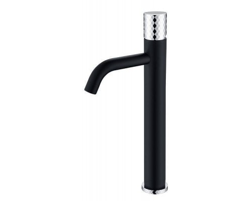 Boheme Stick Смеситель для раковины низкий, цвет: Black Diamond Chrome 121-BCR