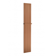 Boheme Flat Полотенцесушитель электрический с перекладиной, цвет: brushed bronze 725-BRB