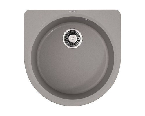 Omoikiri Akegata 51-GR Кухонная мойка Artgranit 51x51 см, цвет: leningrad grey 4993756