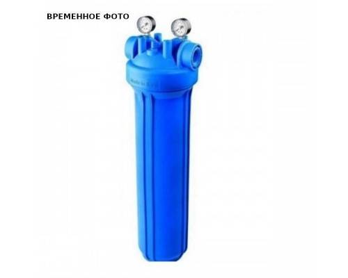 Колба фильтра 20" DP BIG 1" 2P с манометром, SX