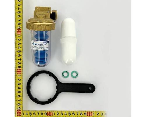Дозатор DosaPlus 2 1/2" прямой пропорц. с капсулами полифосфата