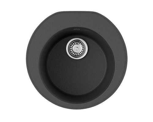 Omoikiri Miya 50-R-PL Кухонная мойка Tetogranit 50,5x49 см, цвет: платина 4993511
