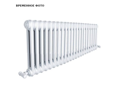 Радиатор TESI 2, H 2200 мм, 13 секций, подкл. 26 (1/2" вентиль снизу), цвет K1