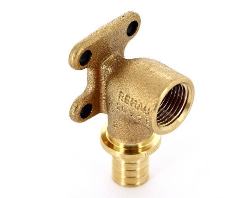 Водорозетка надвижная В латунная REHAU 20 x 1/2" бронза, квадратный фланец, RAUTITAN RX Водорозетка надвижная В латунная REHAU 20 x 1/2" бронза, квадратный фланец, RAUTITAN RX