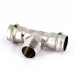 Тройник пресс-Н нержавеющая сталь Sanpress Inox VIEGA 22х3/4"х22