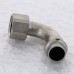 Угол пресс-В нержавеющая сталь Sanpress Inox VIEGA 15x1/2"