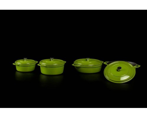 Неглубокая кастрюля HS Y KT 28 GREEN