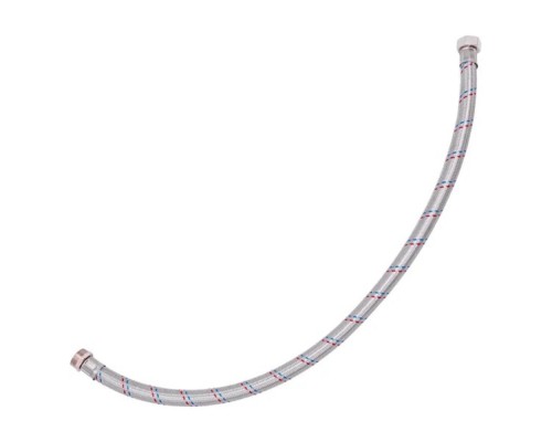 Подводка гибкая BELAMOS 1 x 800 мм нерж.сталь, прямая, о297