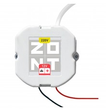 Блок питания ZONT 12V/220 в подрозетник