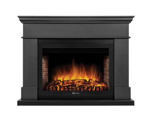 Каминокомплект: Очаг Electrolux EFP/P-3020LS N, портал California 30, графит