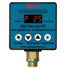 Реле давления EXTRA Акваконтроль воды электронное с пл пуск/насоса РДЭ-Мастер-10-3,3-ПП