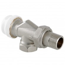 Клапан термостатический угловой 1/2" с осевым управлением (Valtec VT.179)