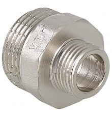 Ниппель-переходник НН наружная резьба 3/4"х1/2" (Valtec VT 580) уп 10 шт