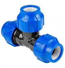 Тройник ПНД компрессионный 63 мм (VALFEX)