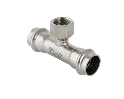 Тройник из нержавеющей стали НР 28х1/2 с наружной резьбой Valtec, (VTi.933) (уп. 5 шт)