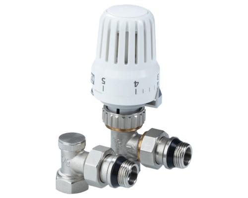 Комплект термостатический угловой 1/2" (Valtec VT.45)