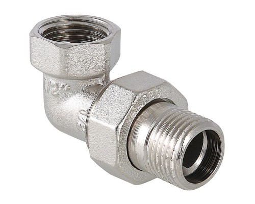 Сгон угловой разъемный (американка) ВН внутренняя наружная резьба 3/4" (Valtec VT 98) уп 10 шт