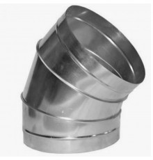 Отвод НЕОКЛИМАТ оцинкованный 45 D 100 0,5мм