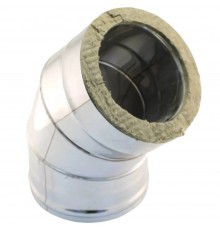 Сэндвич-колено Ferrum 135 гр. Ф150х210 (нерж. 430/0,8мм )