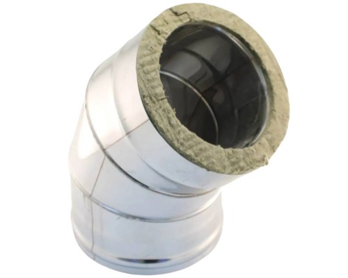 Сэндвич-колено Ferrum 135 гр. Ф150х210 (нерж. 430/0,8мм )