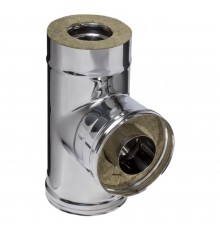 Сэндвич-тройник Ferrum 90 гр. Ф150х210 90 гр.(нерж 430/0,8мм )