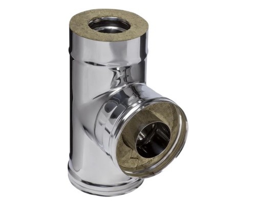 Сэндвич-тройник Ferrum 90 гр. Ф150х210 90 гр.(нерж 430/0,8мм )