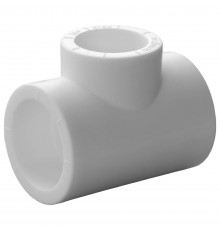 Тройник полипропиленовый PPRC 25х25х25, белый