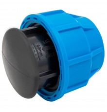 Заглушка ПНД компрессионная 90 мм (РФ, уп.8 шт)