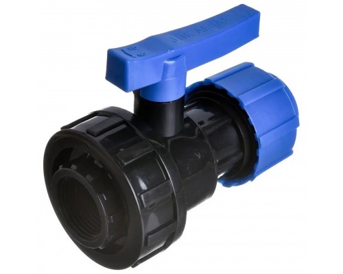 Кран шаровой ТПК-АКВА компрессионный ВР разъемный d 32 х 3/4", 554223234