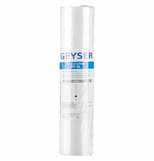 Картридж механической очистки воды SL10, 25мкм, вспененный полипропилен (28212) (Гейзер)