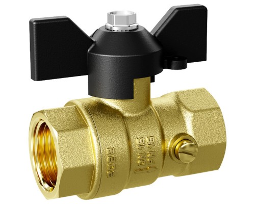 Кран шаровый для подключения манометра ВВ ВР 1/2" (М20х1.5/G1/2) (LD 44.340.15.20) уп.30 шт.