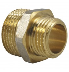 Ниппель-переходник НН наружная резьба 3/4"х1/2" (JIF 201) уп 10 шт