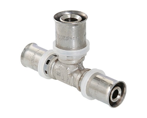 Тройник пресс Valtec 26х20х26 VTm.231.N.262026