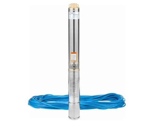 Насос скважинный Belamos TF-60 напор 60 м, расход 80 л/мин, 1 кВт, кабель 35 м (Китай)