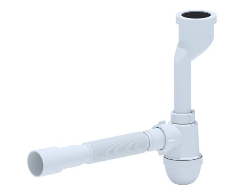 Сифон для писсуара "АНИ" бутылочного типа с гибкой трубой 40/50 (U0115) (Россия)