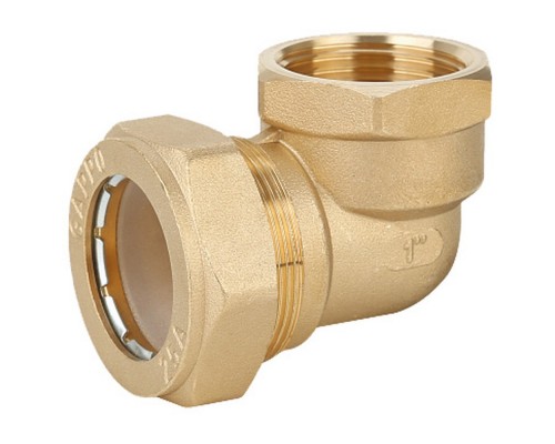 Угольник Gappo обжимной с внутренней резьбой 20 х 3/4"