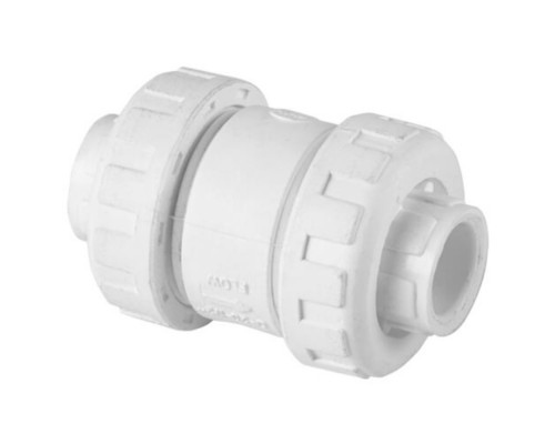 Клапан обратный разъемный ППР PPRC 32 TEBO для холодного водоснабжения, белый (1/12)