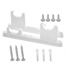 Крепление TEBO бел. PP-R для коллектора 40, комплект 2 шт (1/20), арт. 015091301