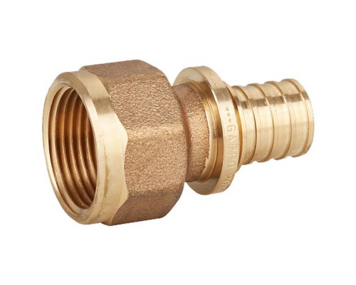 Переходник Gappo с внутренней резьбой бронзовый 20-Rp 1/2"