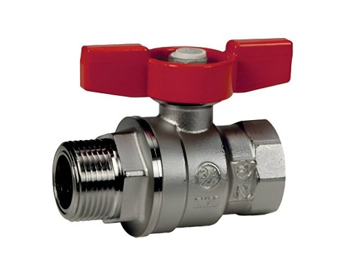 Кран шаровой Giacomini R854X023 полнопроходной ВР-НР 1/2 бабочка