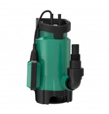 Насос PUMPMAN дренажный GS750N (частицы до 25мм, 750Вт, Hmax-9м, Qmax-210л/мин, пласт.,с поплавком)
