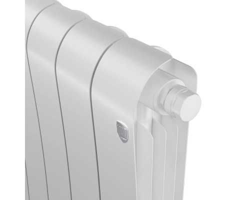 Радиатор биметаллический Royal Thermo Infinity 500 Bianco Traffico VR80 - 8 секц.