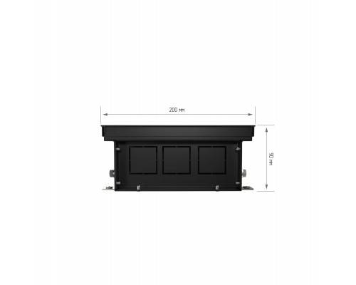 Конвектор внутрипольный Royal Thermo ATRIUM-90/200/900-DG-U-BL