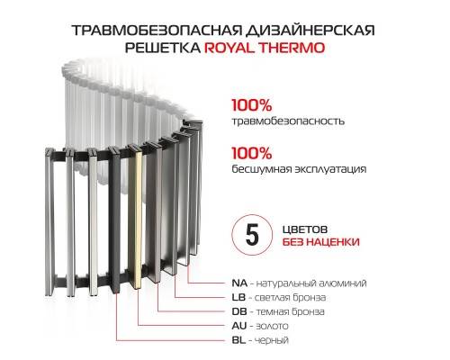 Конвектор внутрипольный Royal Thermo ATRIUM TURBO-80/400/2500-DG-U-BL Конвектор внутрипольный Royal Thermo ATRIUM TURBO-80/400/2500-DG-U-BL