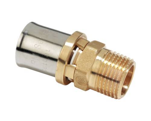 Муфта-пресс Giacomini латунь НР 26х3/4", RM107Y049 Муфта-пресс Giacomini латунь НР 26х3/4", RM107Y049